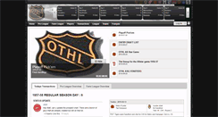 Desktop Screenshot of oldtimehockeyleague.net