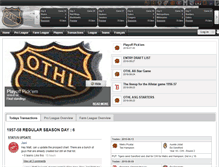 Tablet Screenshot of oldtimehockeyleague.net